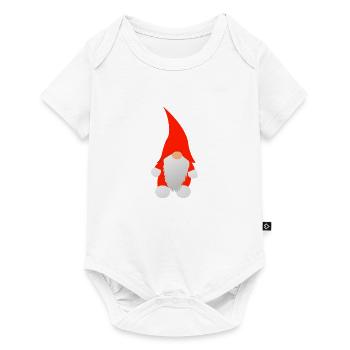 Noël elfe Noël - Body à manches courtes Premium Bébé - blanc - Devant