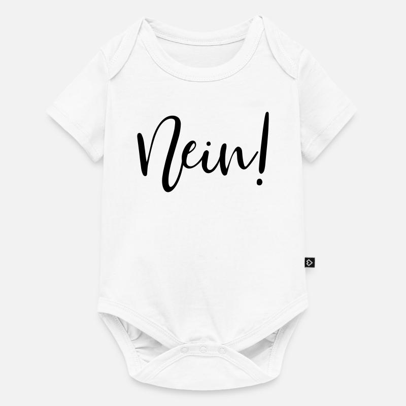 Nein! - Baby Premium Kurzarmbody - Weiß