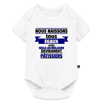 Les meilleurs pâtissiers - Body à manches courtes Premium Bébé - blanc - Devant