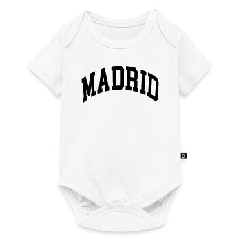 Madrid - Baby Premium short-sleeve bodysuit - white - Front
