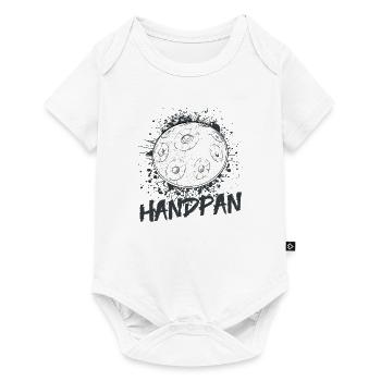 Handpan Hang Music Sound T-Shirt Tee - Baby Premium short-sleeve bodysuit - white - Front