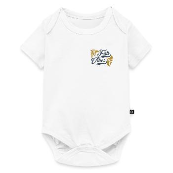 fall vibes - Baby Premium short-sleeve bodysuit - white - Front