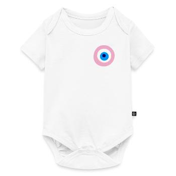 Nazar Boncuk Rosa - Chest - Baby Premium short-sleeve bodysuit - white - Front