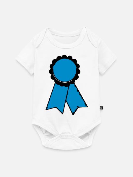 cockade - Baby Premium Kurzarmbody - Weiß