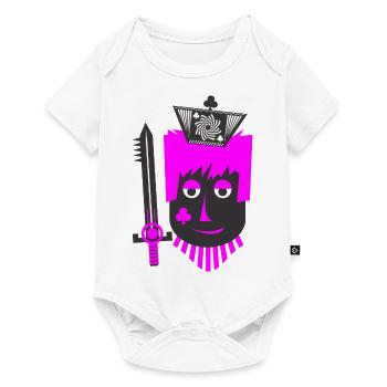 Pink Queen - Baby Premium short-sleeve bodysuit - white - Front