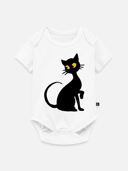 Chat - Baby Premium short-sleeve bodysuit - white