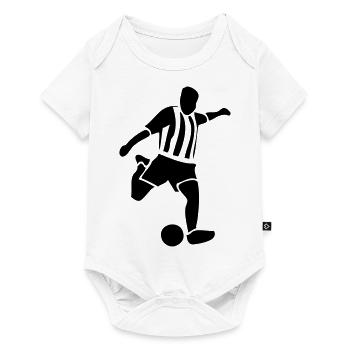 Fußball - Soccer - Body à manches courtes Premium Bébé - blanc - Devant