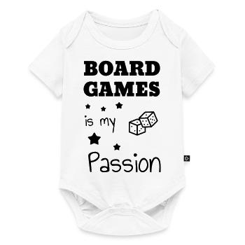 Board Game Brettspiel Jeu de Société Geek - Baby Premium short-sleeve bodysuit - white - Front