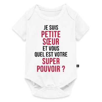 Sister Friend Schwester Soeur Sœur Baby Birth - Baby Premium short-sleeve bodysuit - white - Front