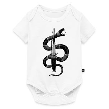 Japanese Snake - Baby Premium short-sleeve bodysuit - white - Front