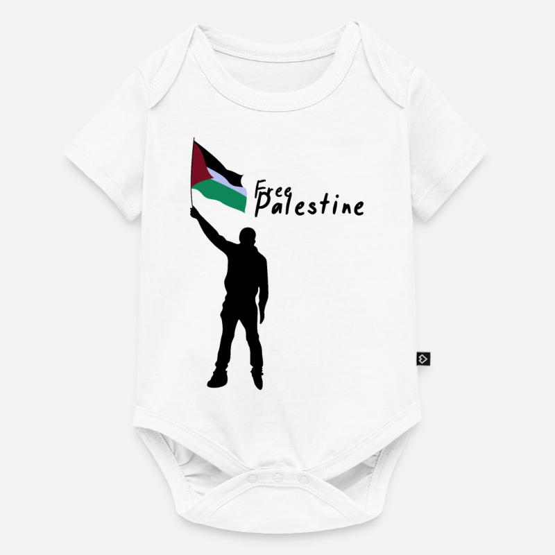 Libérer la Palestine - Body à manches courtes Premium Bébé - blanc