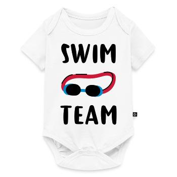Equipe de Natation - Body à manches courtes Premium Bébé - blanc - Devant