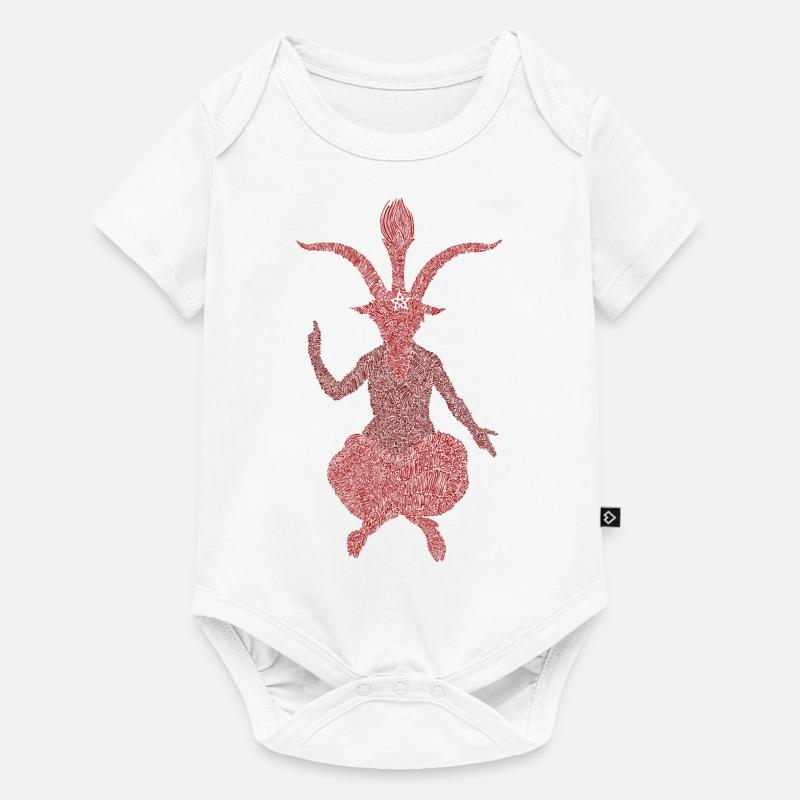 BAPHOMET - Body à manches courtes Premium Bébé - blanc