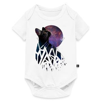 Space cat - space animals series - Baby Premium short-sleeve bodysuit - white - Front