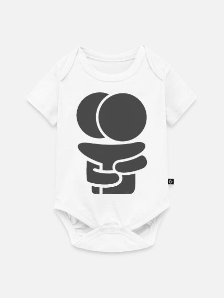 Free hugs V.3 - Baby Premium Kurzarmbody - Weiß