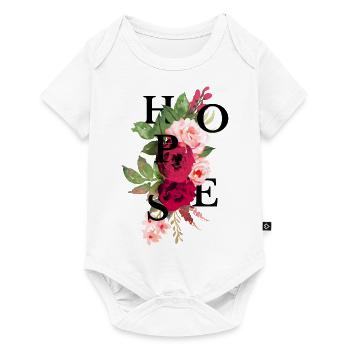 Hopes flowers - Baby Premium short-sleeve bodysuit - white - Front