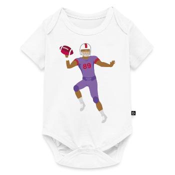 Ballsport - Baby Premium Kurzarmbody - Weiß - Vorne