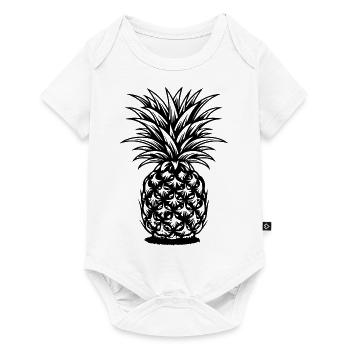 Pineapple - Baby Premium short-sleeve bodysuit - white - Front