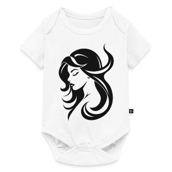 beauté simple - Body à manches courtes Premium Bébé - blanc - Devant