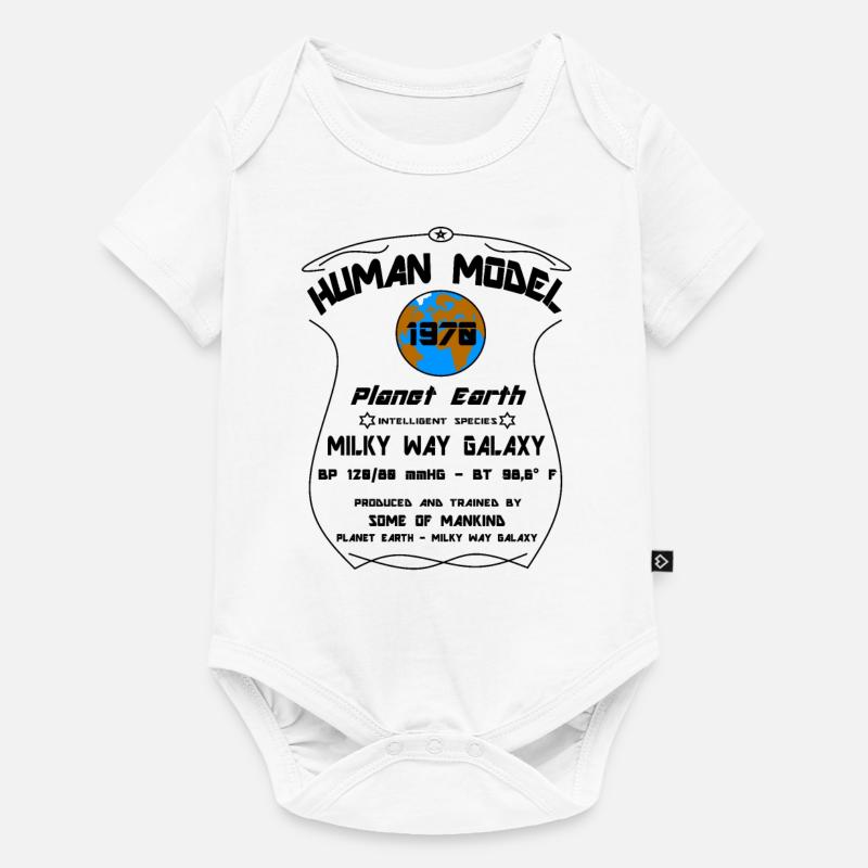 1970 - Body à manches courtes Premium Bébé - blanc