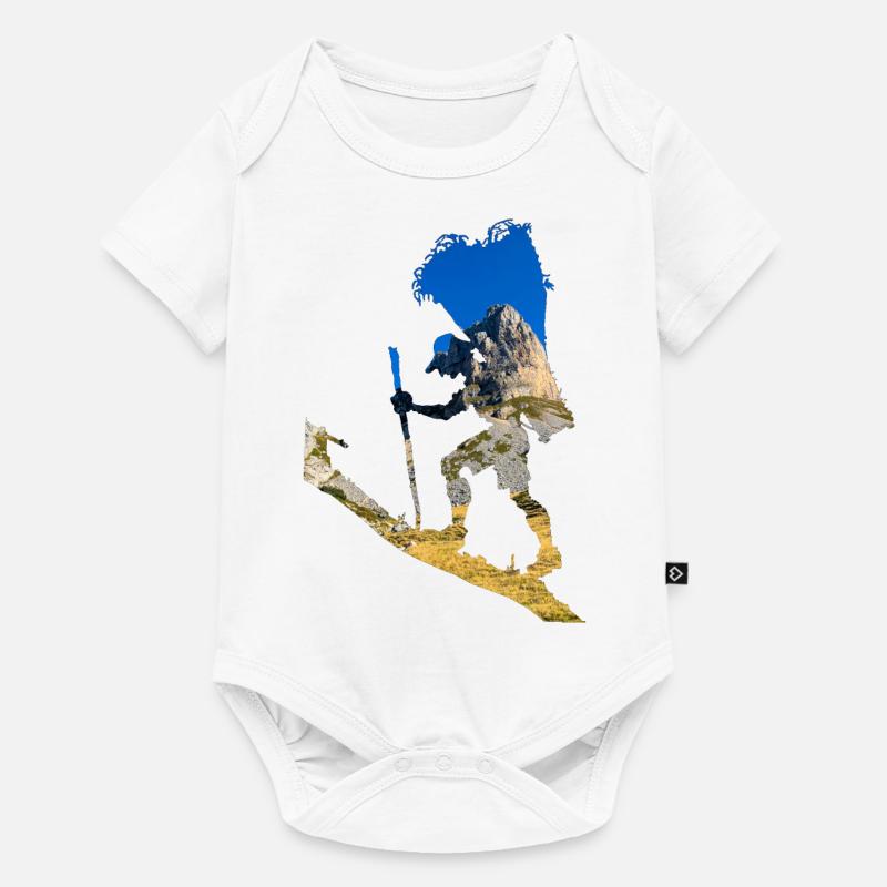 Bugglkraxmann - Baby Premium short-sleeve bodysuit - white