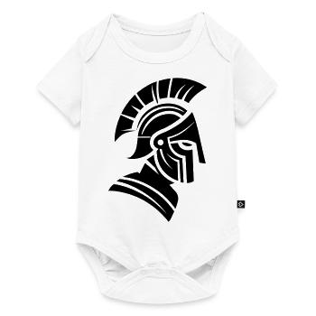 Sparta Spartan Warrior - Baby Premium short-sleeve bodysuit - white - Front