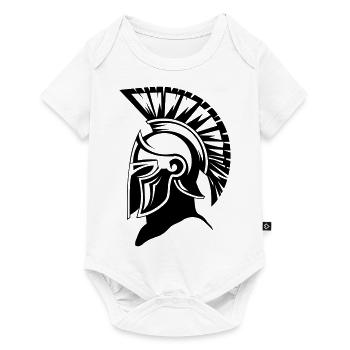 Sparta Spartan Warrior - Baby Premium short-sleeve bodysuit - white - Front