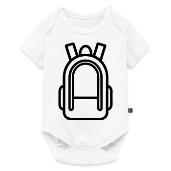 Backpack - Baby Premium short-sleeve bodysuit - white - Front