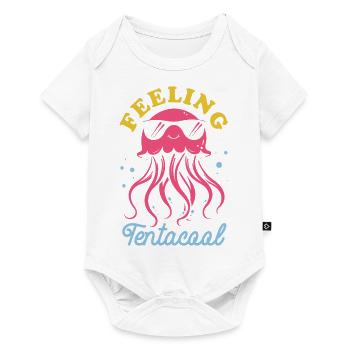 Feeling Tentacool - Méduse avec des tentacules - Body à manches courtes Premium Bébé - blanc - Devant