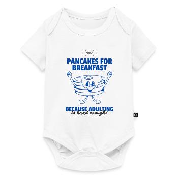 Crêpes pour les champions - Body à manches courtes Premium Bébé - blanc - Devant