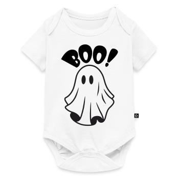 Adorable Ghost Halloween | BOO for Horror Night - Baby Premium short-sleeve bodysuit - white - Front