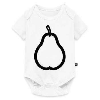 pear - Baby Premium short-sleeve bodysuit - white - Front