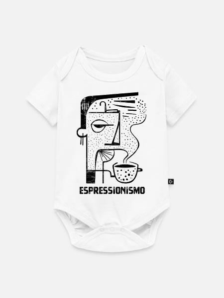 Espressionismo - Espresso - Kaffee trinken - Baby Premium Kurzarmbody - Weiß