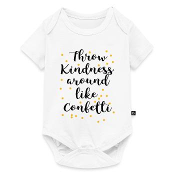 friendly - Baby Premium short-sleeve bodysuit - white - Front
