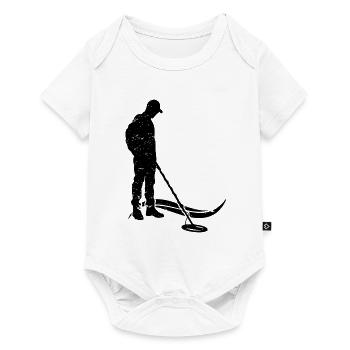 Sondler Détecteur Sondeln Sondeur cadeau - Body à manches courtes Premium Bébé - blanc - Devant