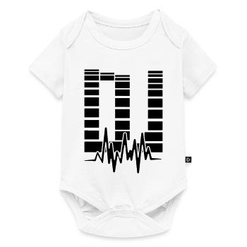 dj - Baby Premium short-sleeve bodysuit - white - Front
