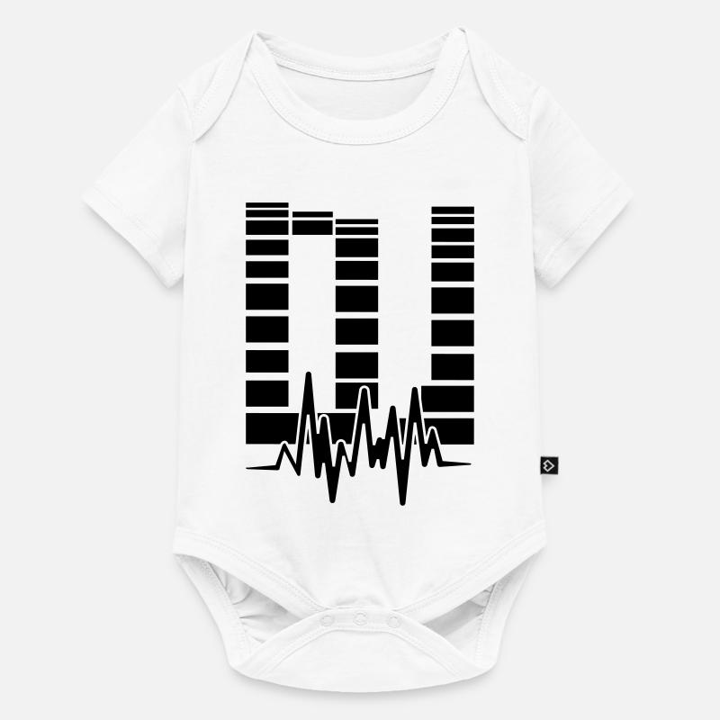 dj - Baby Premium Kurzarmbody - Weiß