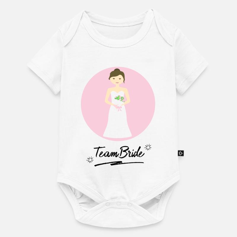 bride - Baby Premium Kurzarmbody - Weiß