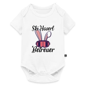 Ski Haserl Betreuer - Baby Premium Kurzarmbody - Weiß - Vorne