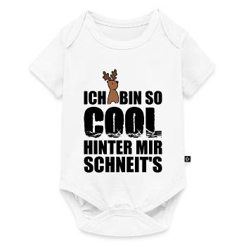 Lustige Sprüche für coole Typen - Baby Premium Kurzarmbody - Weiß - Vorne