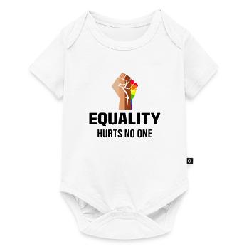 Equality Fist Gender Equality LGBTQ - Baby Premium short-sleeve bodysuit - white - Front