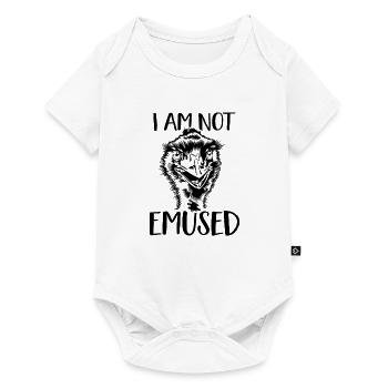 Emu Ratite Emu Australia Bird Love - Baby Premium short-sleeve bodysuit - white - Front