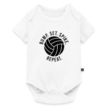 Volleyball Ball Beach Coach Volleyball Player - Baby Premium short-sleeve bodysuit - white - Front