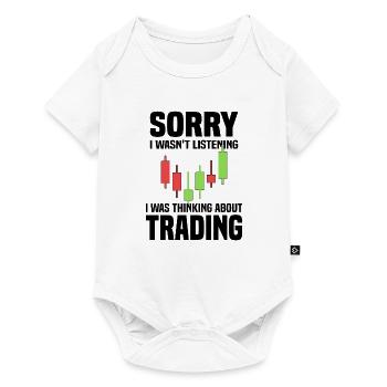 Bourse actionnaire chandelle - Body à manches courtes Premium Bébé - blanc - Devant
