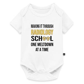X-ray Health Technician Student Radiologist - Baby Premium short-sleeve bodysuit - white - Front