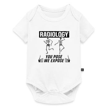 Health Technician Student Radiologist Röntgen - Baby Premium short-sleeve bodysuit - white - Front