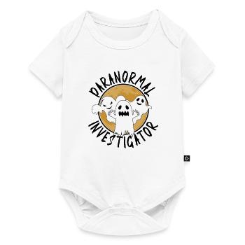 Ghost Hunter Haunted House Paranormal Halloween - Baby Premium short-sleeve bodysuit - white - Front