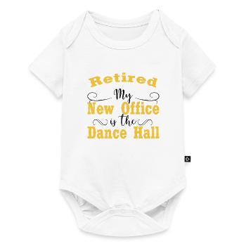 Dancer Pensioner Pensioner Dance Floor Country - Baby Premium short-sleeve bodysuit - white - Front