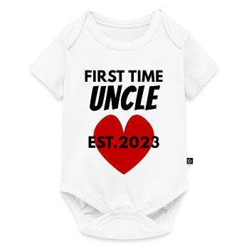 Uncle 2023 - Baby Premium short-sleeve bodysuit - white - Front