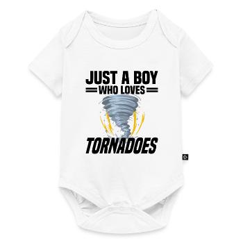 Tornado Hunter Tornado Tornado Chaser Ouragan - Body à manches courtes Premium Bébé - blanc - Devant